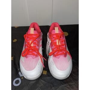 New Women’s Sz 9 Adidas Adizero Ubersonic 5 Tennis Shoes SPink/White All Court